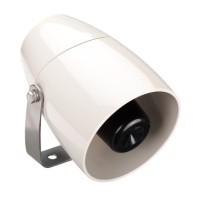 SIRENE 12/24V ACDC 2 TON BLANCHE SAN