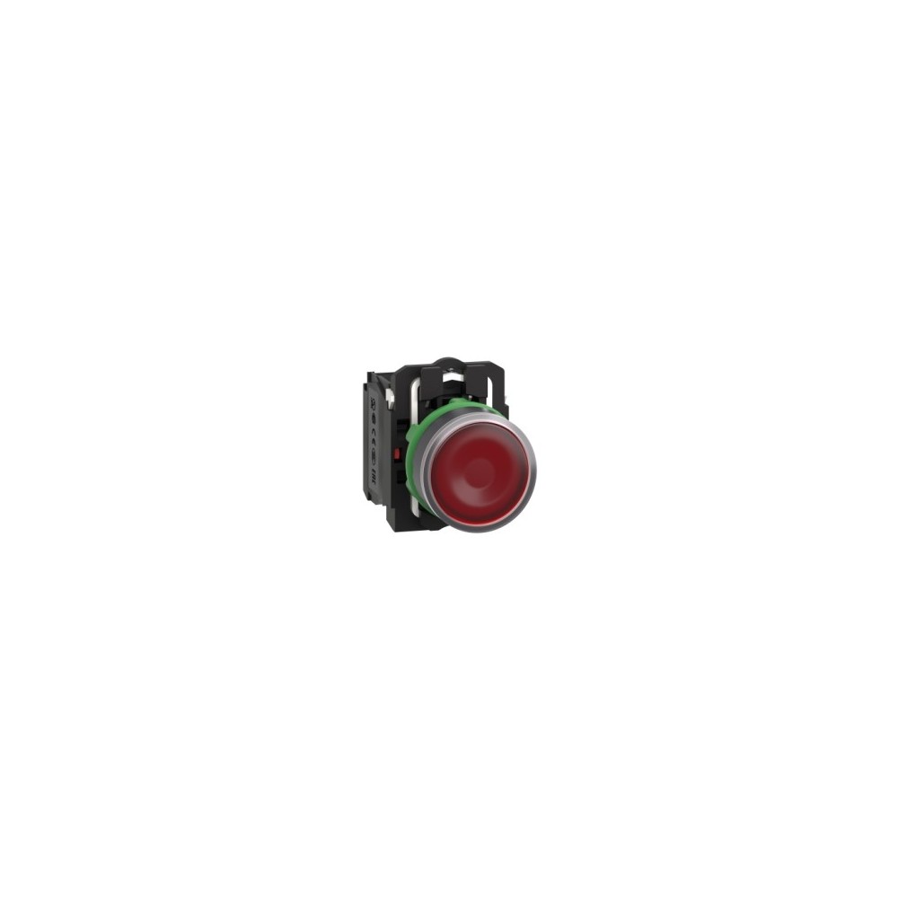 BOUTON POUSSOIR LUMINEUX ROUGE 24V BOUTON POUSSOIR LUMINEUX ROUGE 24V