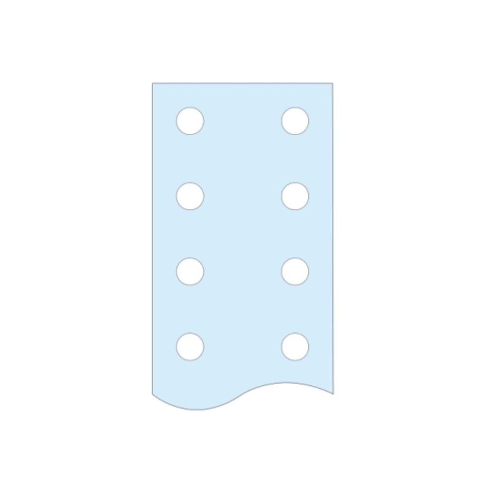 BARRE VERT. PLAT. PERF. PE LINERGY TB 25X5 L1675