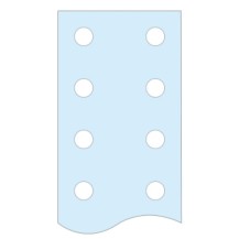 BARRE VERT. PLAT. PERF. PE LINERGY TB 50X5 L1675