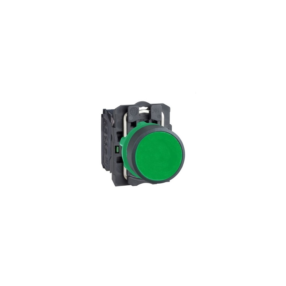 BOUTON POUSSOIR IMPULSION VERT DIAM 22mm BOUTON POUSSOIR IMPULSION VERT DIAM 22mm