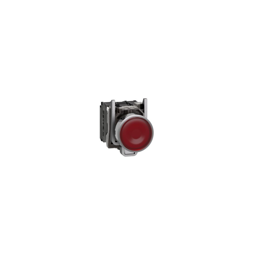 BOUTON POUSSOIR ROUGE A DEL INTEGRE O+F BOUTON POUSSOIR ROUGE A DEL INTEGRE O+F