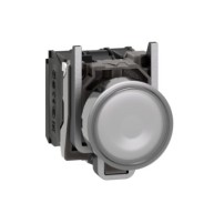 BOUTON POUSSOIR BLANC A DEL INTEGRE O+F