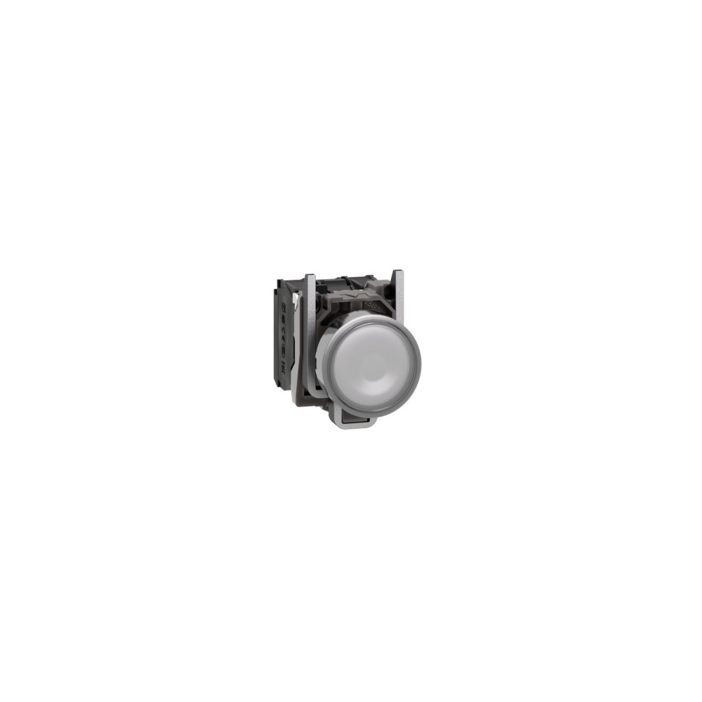 BOUTON POUSSOIR BLANC A DEL INTEGRE O+F BOUTON POUSSOIR BLANC A DEL INTEGRE O+F