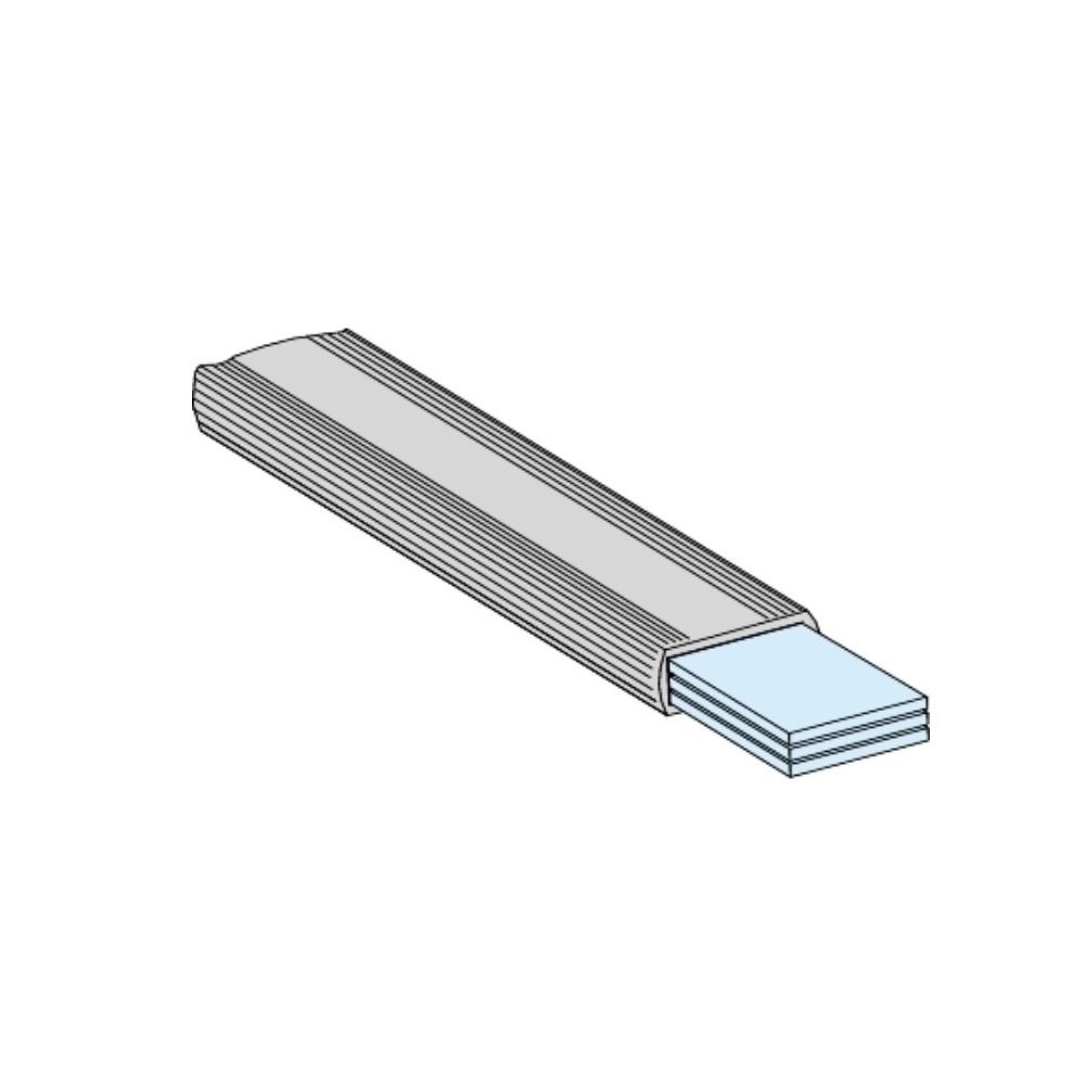 BARRE SOUPLE ISOL 20X3MM L.1800MM P/NS250 BARRE SOUPLE ISOL 20X3MM L.1800MM P/NS250