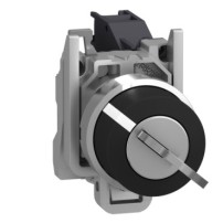 BOUTON TOURNANT A CLE 2 POSITION D22MM  F