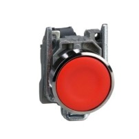 BOUTON POUSSOIR ROUGE "O"
