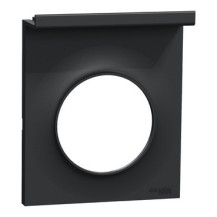ODACE STYL PLAQUE ANTHRACITE 1 POSTE