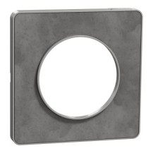 PLAQUE TOUCH ALU  ARDOISE 1 POSTE PLAQUE TOUCH ALU  ARDOISE 1 POSTE