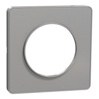 PLAQUE TOUCH ALU 1 POSTE