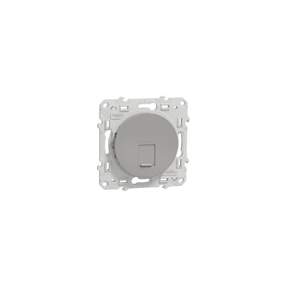 PRISE RJ45 CAT6 UTP POUR RESEAUX VDI ALU