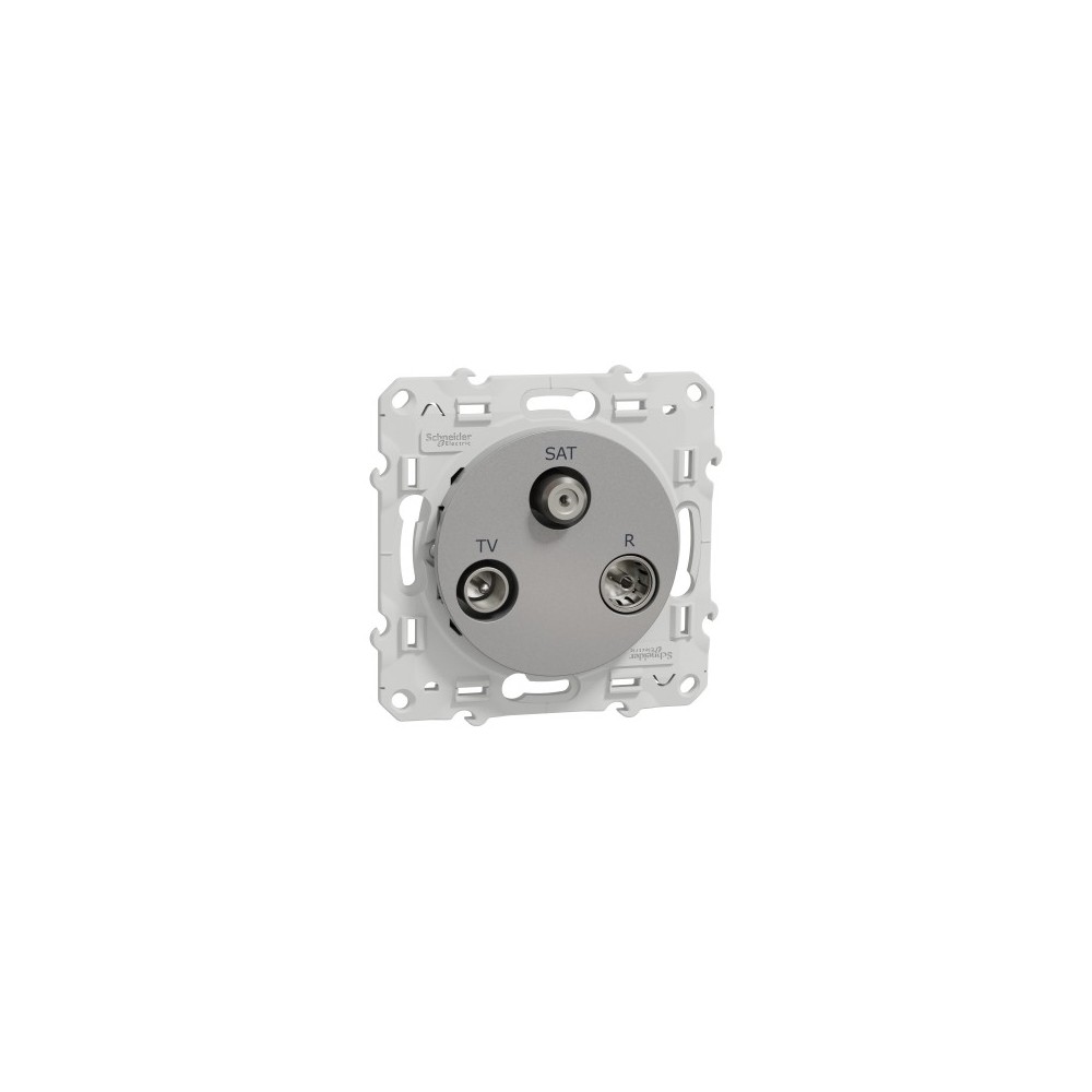 ODACE TV/FM/SAT ALUMINIUM 1 ENTREE VIS