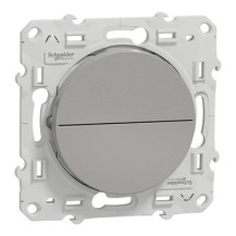 ODACE POUSSOIR 2 BOUTONS ALUMINIUM VOLET-ROULANT ODACE POUSSOIR 2 BOUTONS ALUMINIUM VOLET-ROULANT