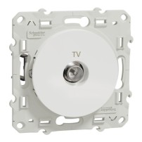 ODACE PRISE TV BLANC A GRIFFES