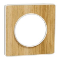 PLAQUE TOUCH BOIS NATURE 1 POSTE