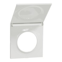 PLAQUE STYL 1 POSTE AVEC CACHE