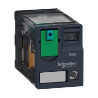 RELAIS MINIATURE 4 CO AVEC LED 24V DC