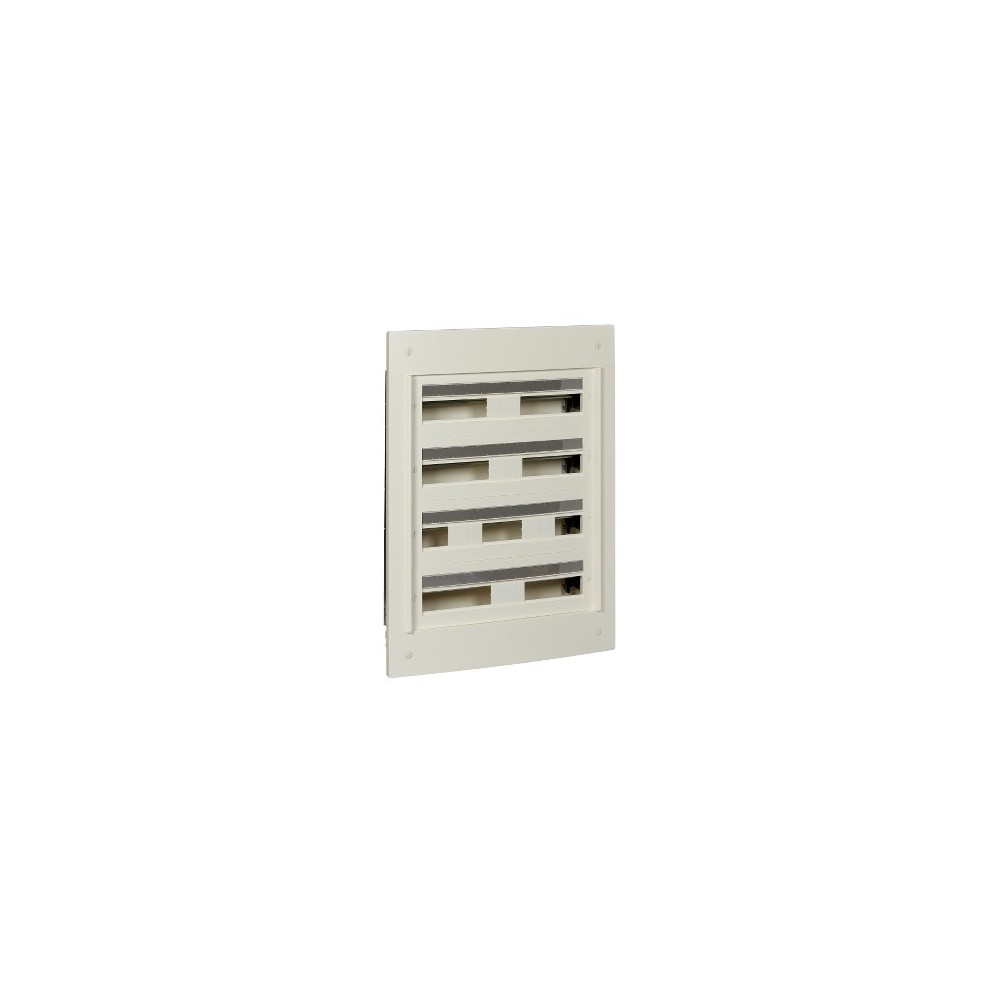 COFFRET ENCASTRE PRAGMA 4R 24 MODULES A/PLASTRON COFFRET ENCASTRE PRAGMA 4R 24 MODULES A/PLASTRON