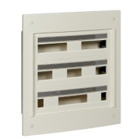 COFFRET ENCASTRE PRAGMA 3R 24 MODULES A/PLASTRON