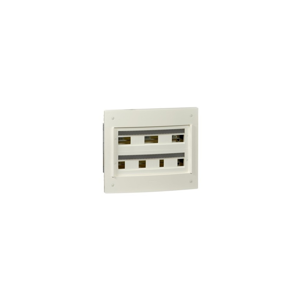 COFFRET ENCASTRE PRAGMA 2R 24 MODULES A/PLASTRON COFFRET ENCASTRE PRAGMA 2R 24 MODULES A/PLASTRON