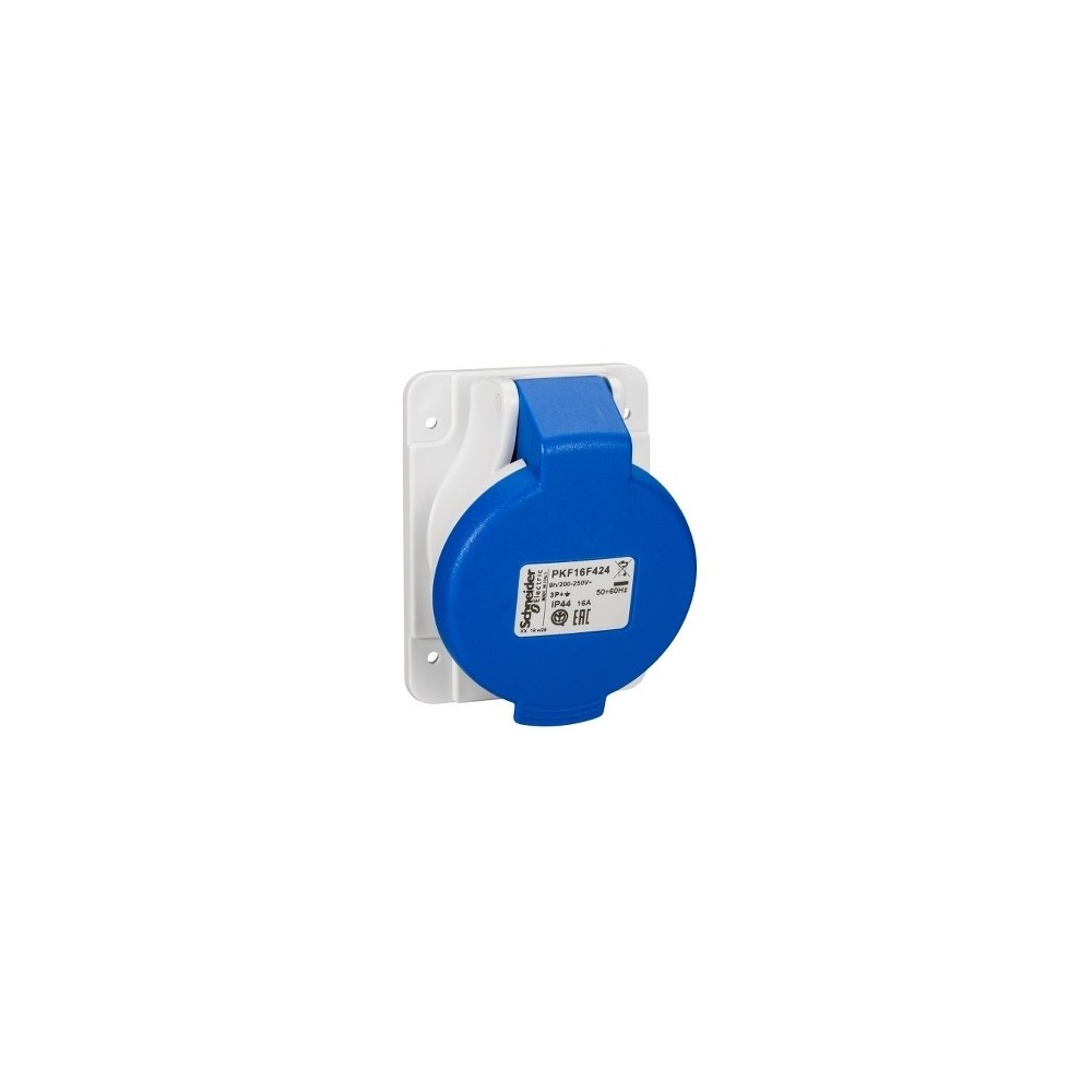 SOCLE PRISE INCLINE PRATIKA 3P+T 16A 200-250V CA IP44 SOCLE PRISE INCLINE PRATIKA 3P+T 16A 200-250V CA IP44