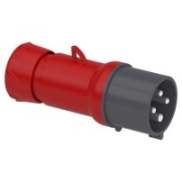 FICHE MOBILE 32A IP44 380V 4P VIS