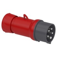 FICHE MOBILE 16A IP44 380V 5P VIS