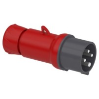 FICHE MOBILE 16A IP44 380V 4P VIS