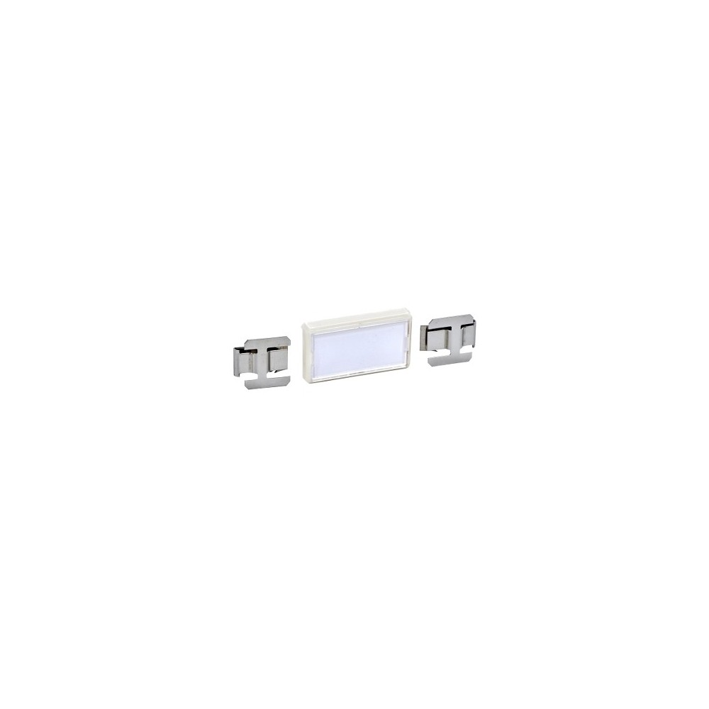 ETIQUETTES CLIPSABLES P/PRAGMA EN LOT DE 12