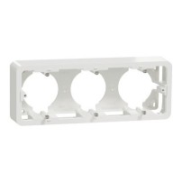 BOITE EN SAILLIE BLANC 3P