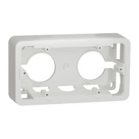 BOITE EN SAILLIE BLANC 2P