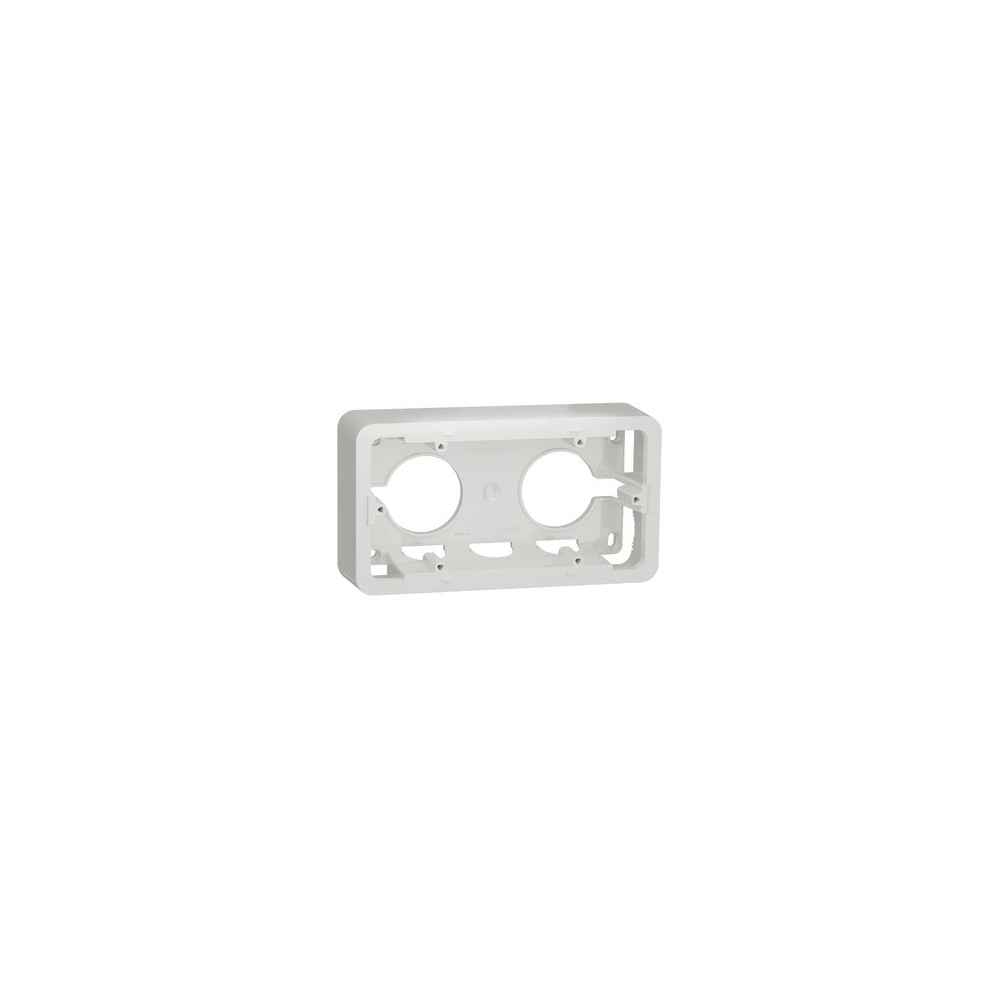 BOITE EN SAILLIE BLANC 2P