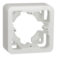 BOITE EN SAILLIE BLANC 1 POSTE