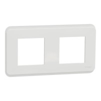 PLAQUE DE FINITION UNICA PRO BLANC 2 POSTES