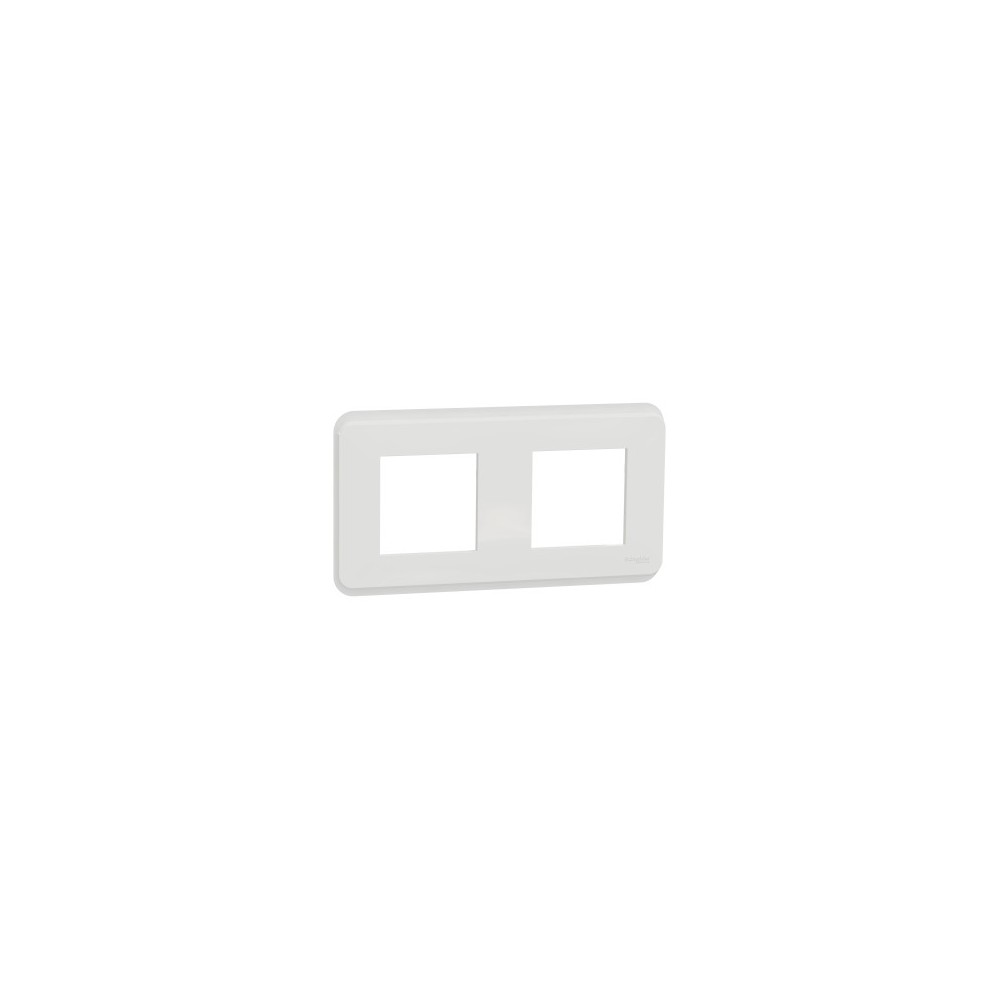 PLAQUE DE FINITION UNICA PRO BLANC 2 POSTES