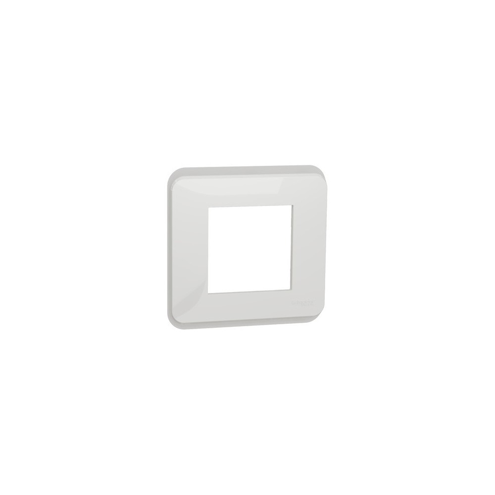 PLAQUE DE FINITION UNICA PRO BLANC 1 POSTE
