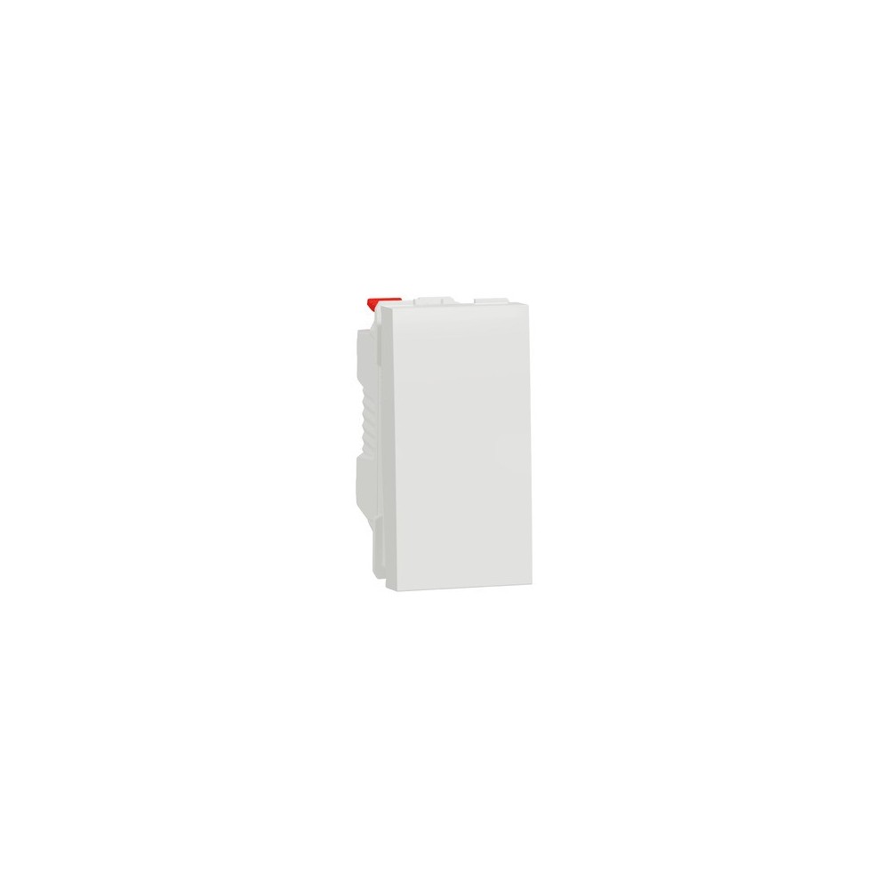 BOUTON-POUSSOIR NO 10A RAPIDE 1M BLANC A