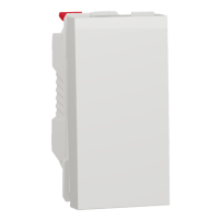 INTER 10A 1 MODULE BLANC