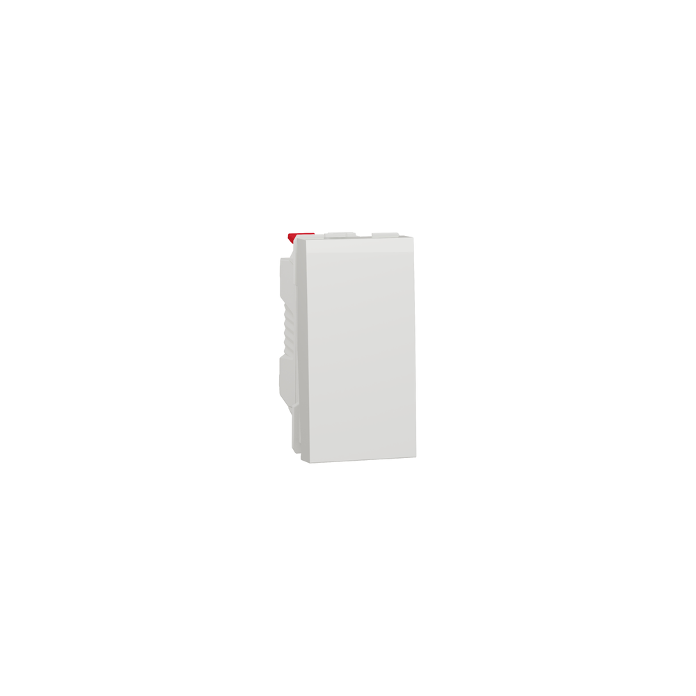INTER 10A 1 MODULE BLANC