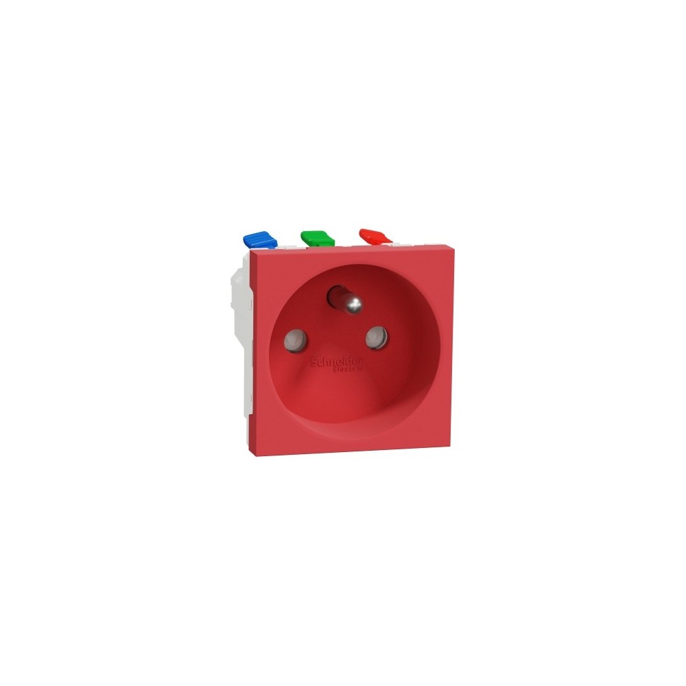PRISE 2P+T FR 90° RAPIDE ROUGE PRISE 2P+T FR 90° RAPIDE ROUGE