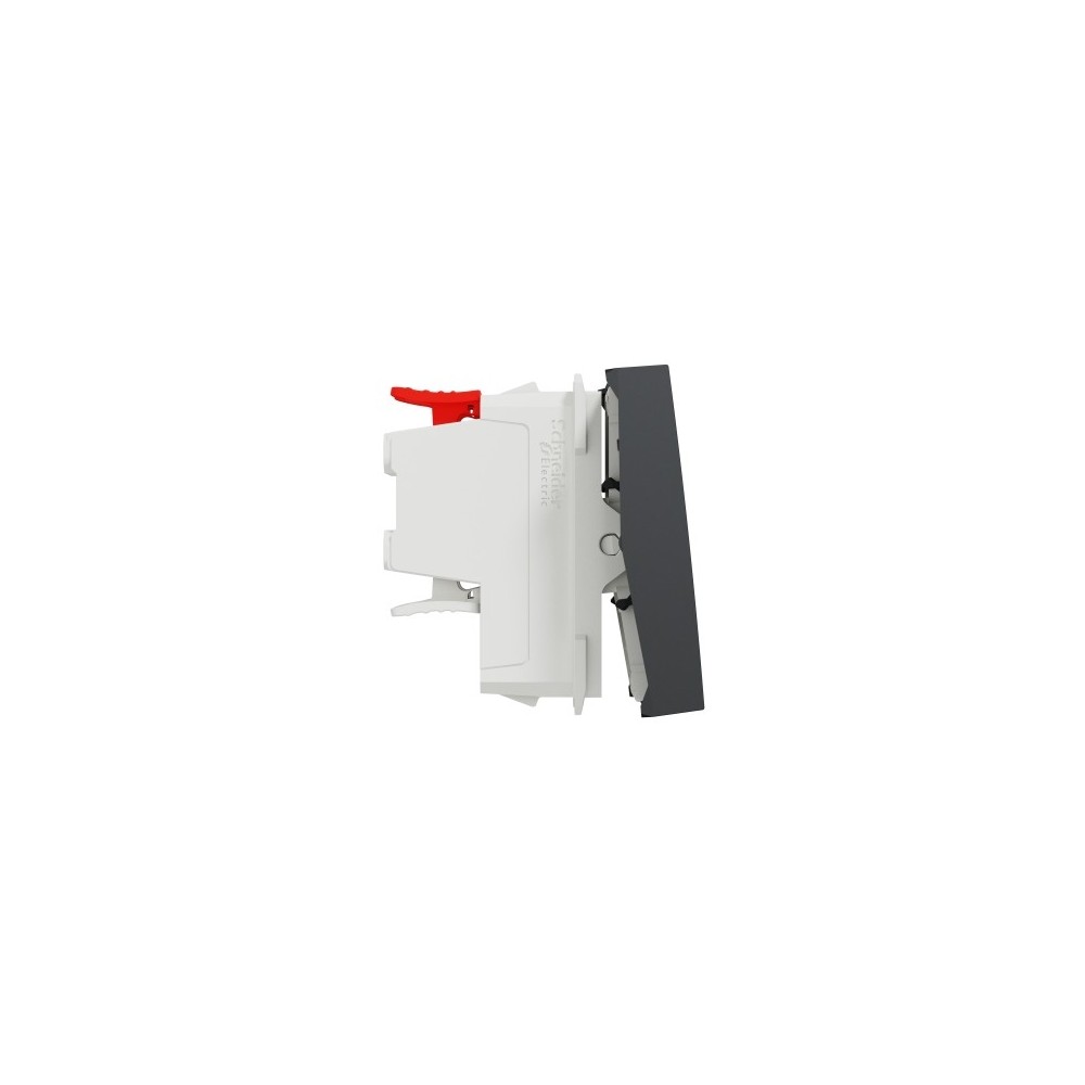 PRISE 2P+T FR 90° AFFL RAPIDE ANTHRACITE PRISE 2P+T FR 90° AFFL RAPIDE ANTHRACITE