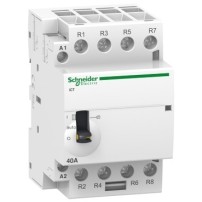 CONTACTEUR AVEC COMMANDE MANUELLE 63A - 4F