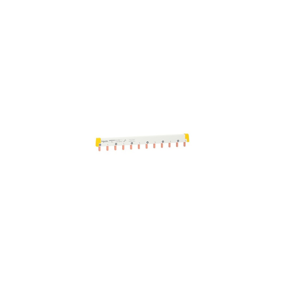 PEIGNE RACCORD. ACTI9 IC60 2P 100A 12 MOD. DE 18MM PEIGNE RACCORD. ACTI9 IC60 2P 100A 12 MOD. DE 18MM