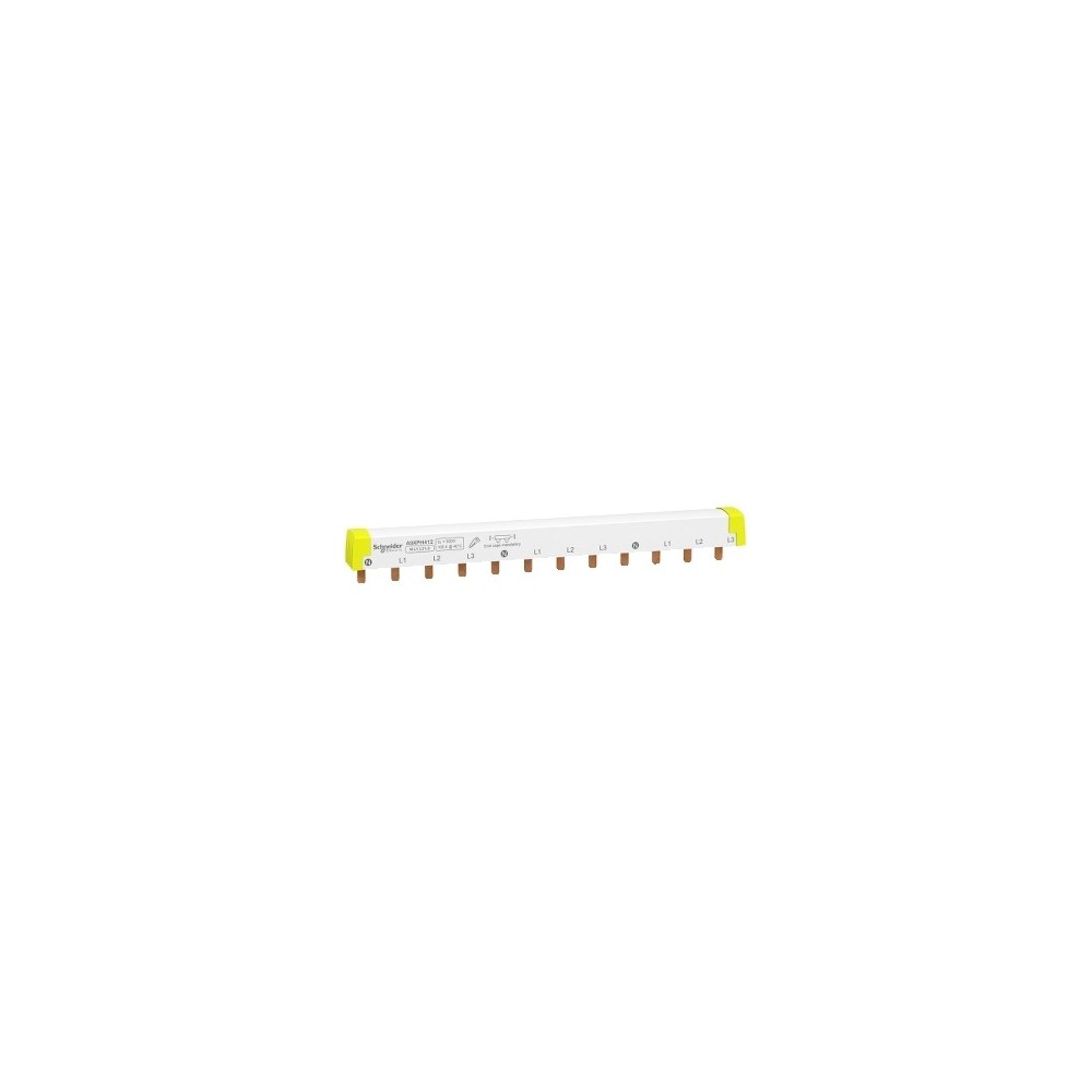PEIGNE RACCORD. ACTI9 IC60 4P 100A 12 MOD. DE 18MM PEIGNE RACCORD. ACTI9 IC60 4P 100A 12 MOD. DE 18MM