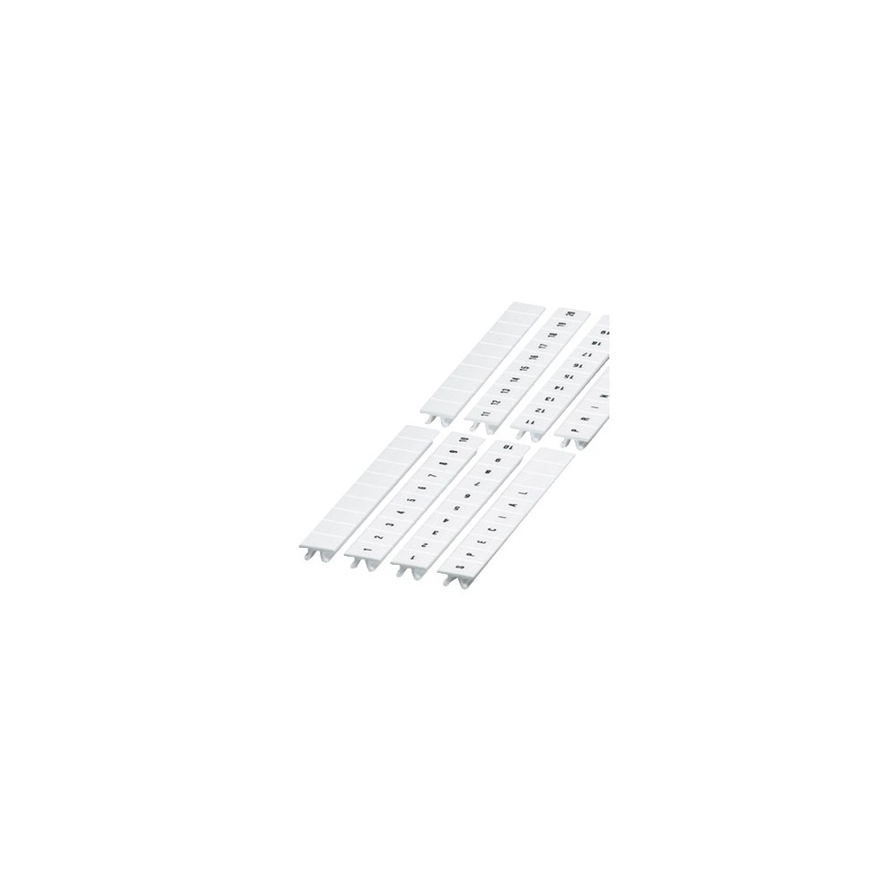 BARRETTE DE 10 REPERES ENCLIQUETABLE 8MM BARRETTE DE 10 REPERES ENCLIQUETABLE 8MM