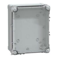 BOITE COUV. HAUT TRANSP. 241X192X105 ABS