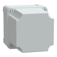 BOITE COUV. HAUT 116X116X133 ABS