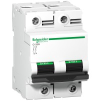 Disjoncteur miniature (MCB), Acti9 C120N, 1P, 125A, courbe C, 10000A (IEC/EN 60898-1), 10kA (IEC/EN 60947-2)