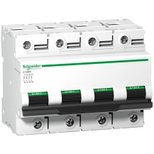 Disjoncteur miniature (MCB), Acti9 C120N, 4P, 100A, courbe C, 10000A (IEC/EN 60898-1), 10kA (IEC/EN 60947-2)