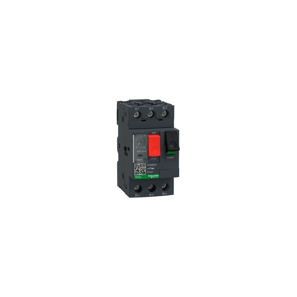 DISJ MOTEUR MAGNTH 0,25-0,4A  3P 415V 0,09KW